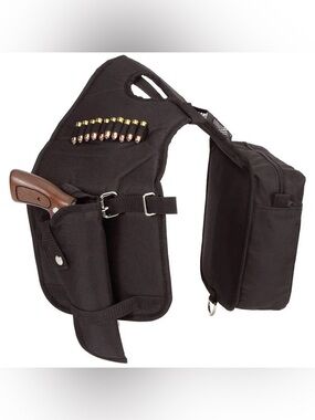 Colorado Saddlery Horn bag with holster - NWT